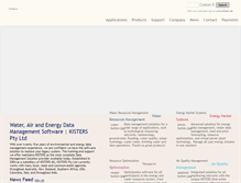 Tablet Screenshot of kisters.com.au